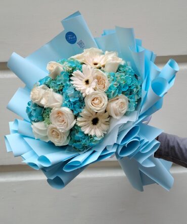 Mix de Hortencia con gerbera