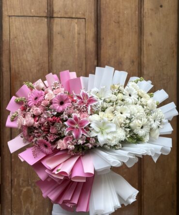 Mariposa white pink