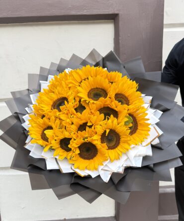 Bouquet de veinte girasoles
