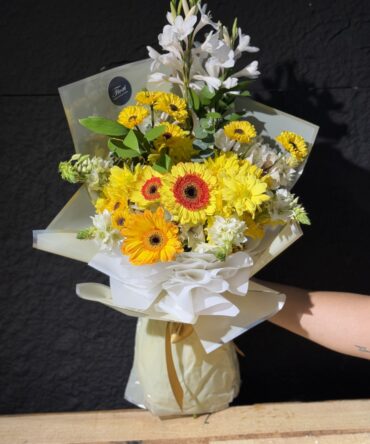 Gerberas mix gladiolas