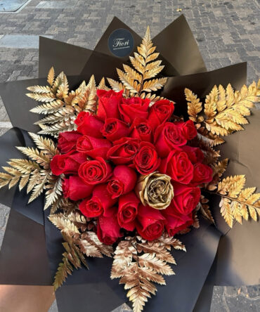 Golden de 24 rosas