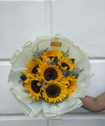 7 girasoles