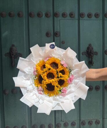 Clavellina Pink con girasol