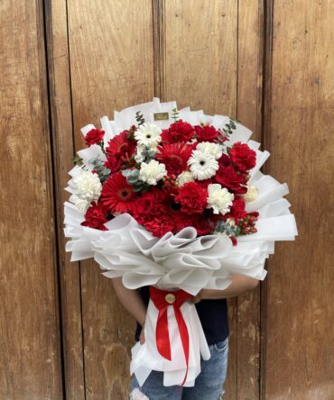 Porta ramo red white