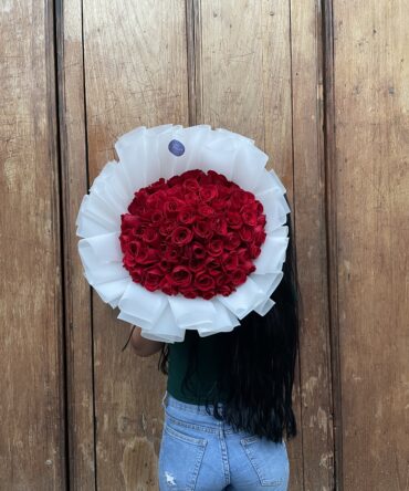 Bouquet cincuenta rosas