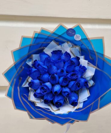 Rosa azul intenso